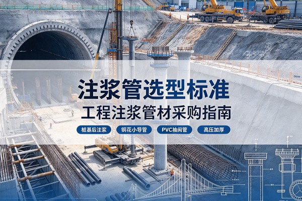宜兴注浆管选型标准