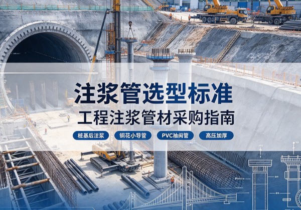 宜兴注浆管选型标准